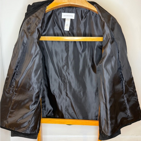 Liz Claiborne Women’s Black Suede Jacket - Picture 3 of 5